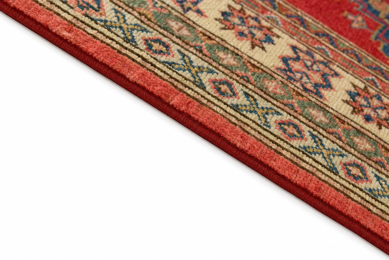170cm x 245cm Hand Knotted Kazak Rug