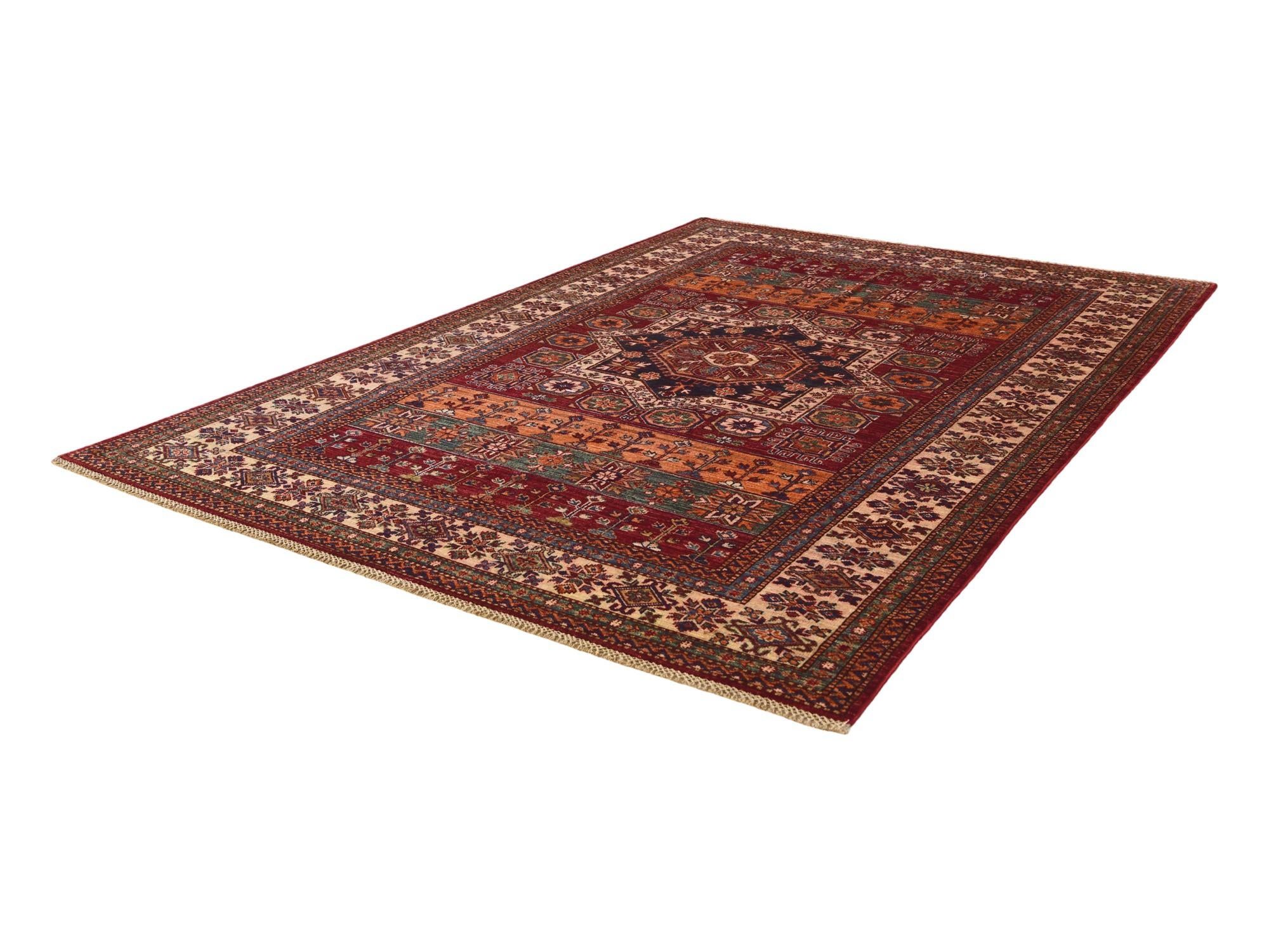 5' 6 x 7' 10 Hand Knotted Kazak Rug