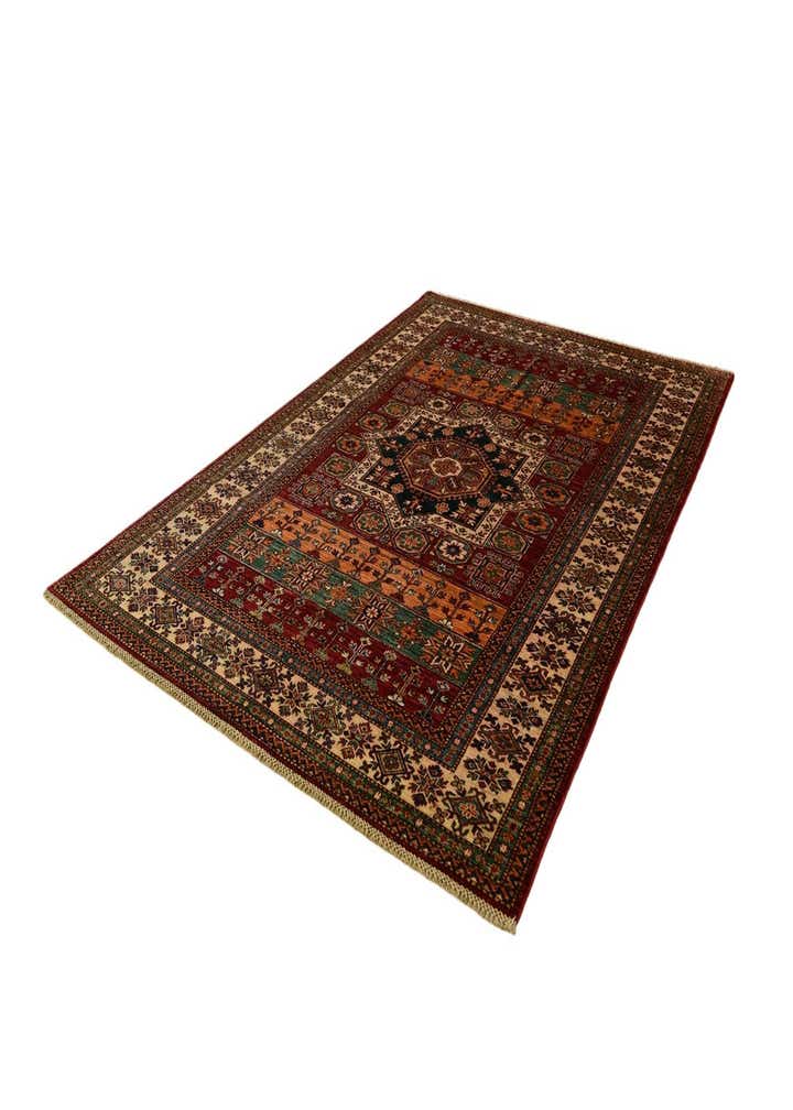5' 6 x 7' 10 Hand Knotted Kazak Rug