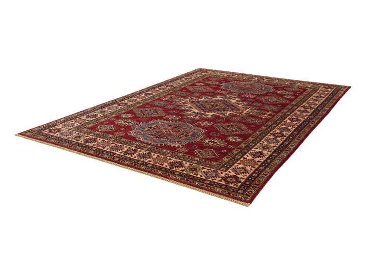 5' 10 x 8' Hand Knotted Kazak Rug