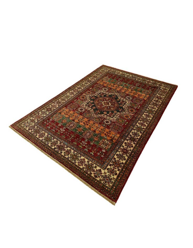 Detail image of 5' 7 x 7' 9 Hand Knotted Kazak Rug