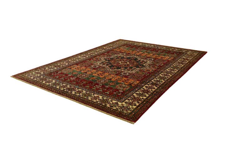5' 7 x 7' 9 Hand Knotted Kazak Rug