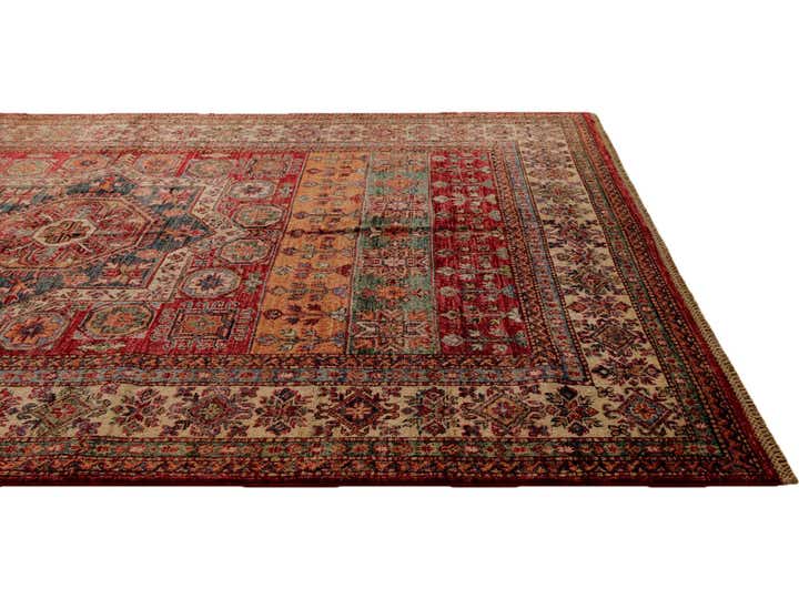 5' 7 x 7' 9 Hand Knotted Kazak Rug