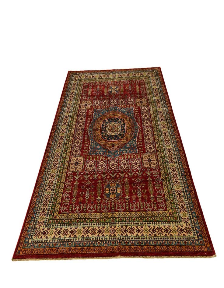 Detail image of 5' 7 x 7' 11 Hand Knotted Kazak Rug