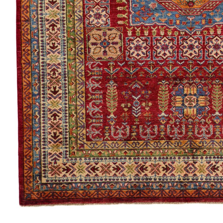 Detail image of 5' 7 x 7' 11 Hand Knotted Kazak Rug