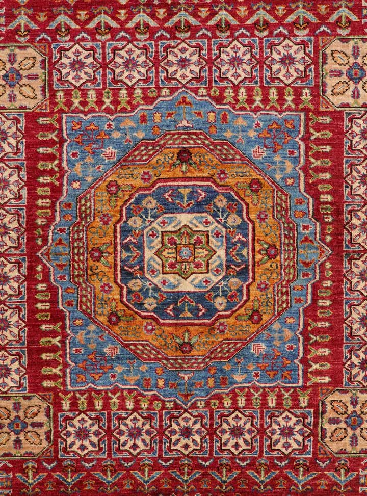 5' 7 x 7' 11 Hand Knotted Kazak Rug