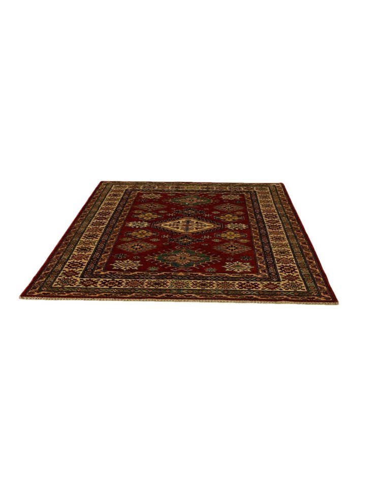 Detail image of 4' 11 x 6' 8 Hand Knotted Kazak Rug