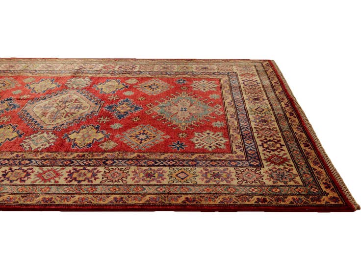 Detail image of 4' 11 x 6' 8 Hand Knotted Kazak Rug
