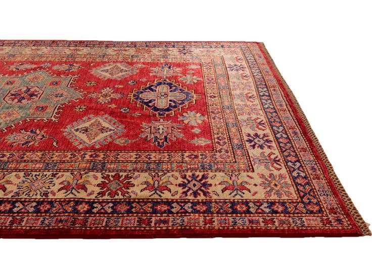 Detail image of 5' 1 x 6' 7 Hand Knotted Kazak Rug