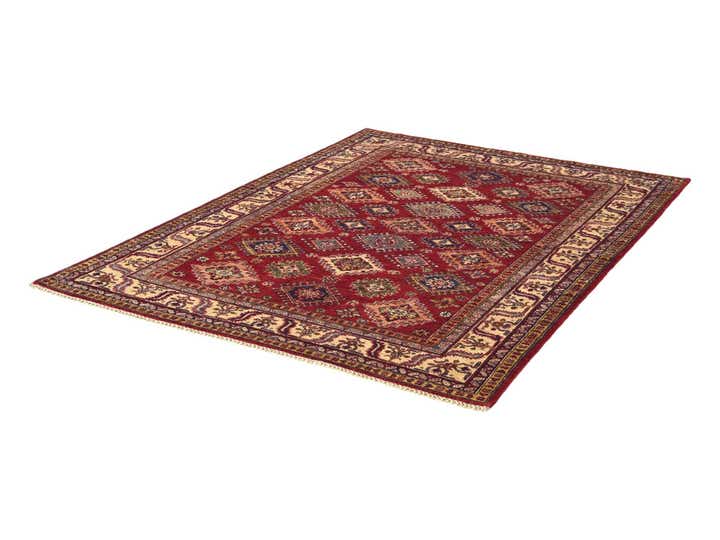5' x 6' 8 Hand Knotted Kazak Rug