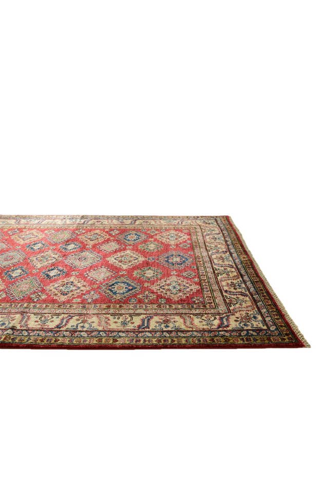 Detail image of 5' x 6' 8 Hand Knotted Kazak Rug