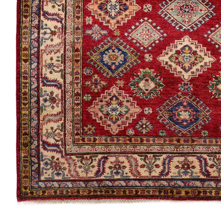 5' x 6' 8 Hand Knotted Kazak Rug