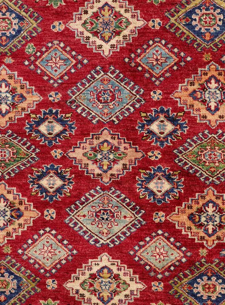 5' x 6' 8 Hand Knotted Kazak Rug