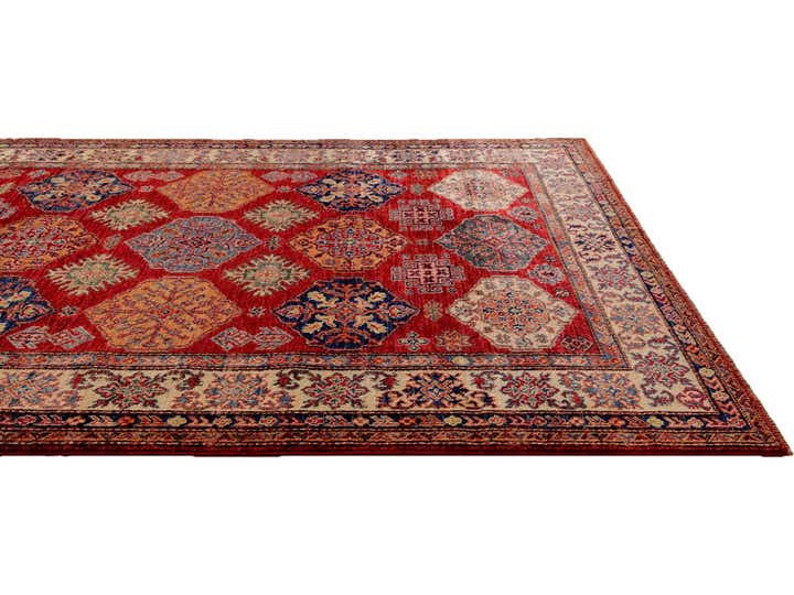 4' 9 x 6' 4 Hand Knotted Kazak Rug