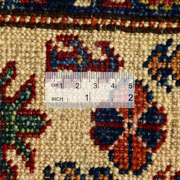 4' 11 x 6' 5 Hand Knotted Kazak Rug