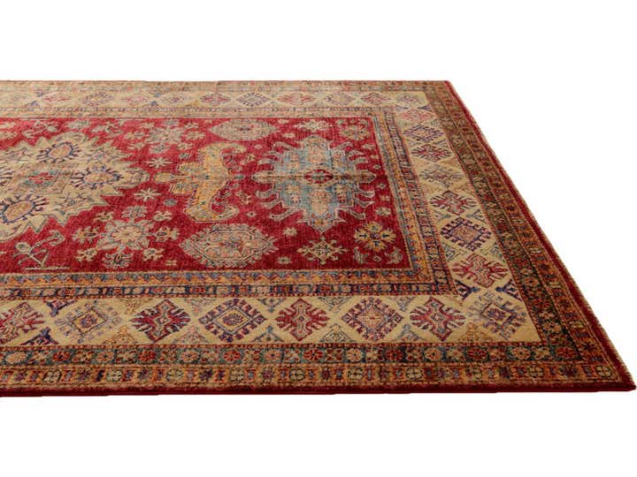 5' 10 x 8' Hand Knotted Kazak Rug