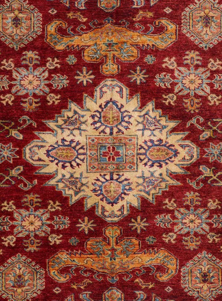 5' 10 x 8' Hand Knotted Kazak Rug