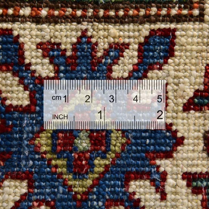 Detail image of 4' 10 x 6' 8 Hand Knotted Kazak Rug
