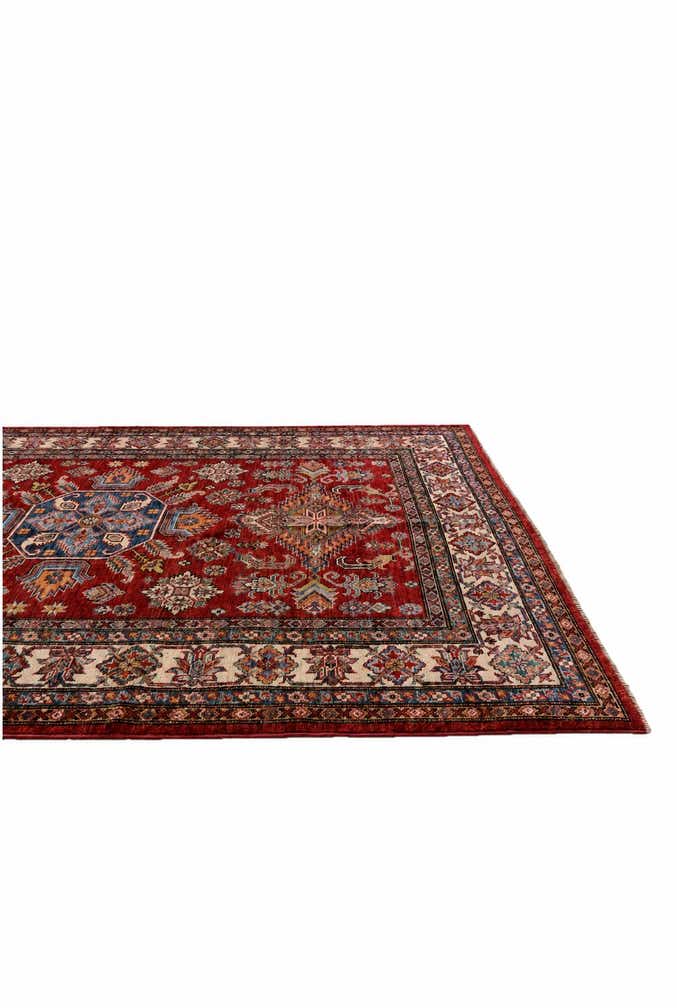 5' x 6' 8 Hand Knotted Kazak Rug