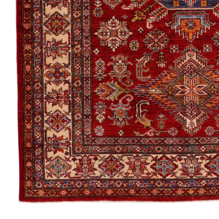 Detail image of 5' x 6' 8 Hand Knotted Kazak Rug