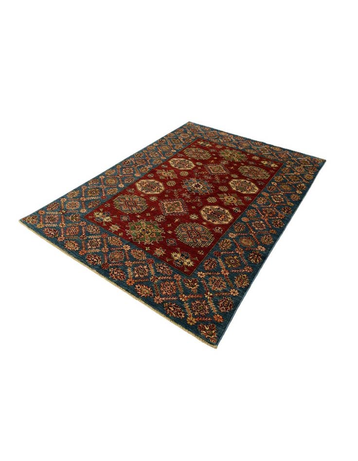 Detail image of 5' 10 x 8' 1 Hand Knotted Kazak Rug