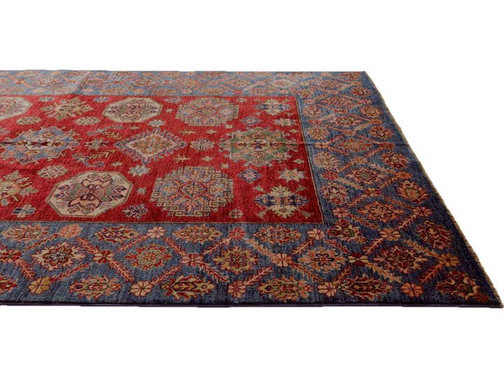 5' 10 x 8' 1 Hand Knotted Kazak Rug