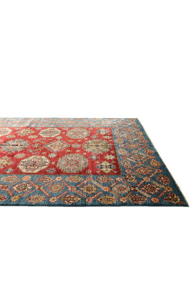5' 10 x 8' 1 Hand Knotted Kazak Rug