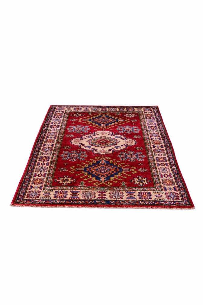 3' 5 x 4' 8 Hand Knotted Kazak Rug