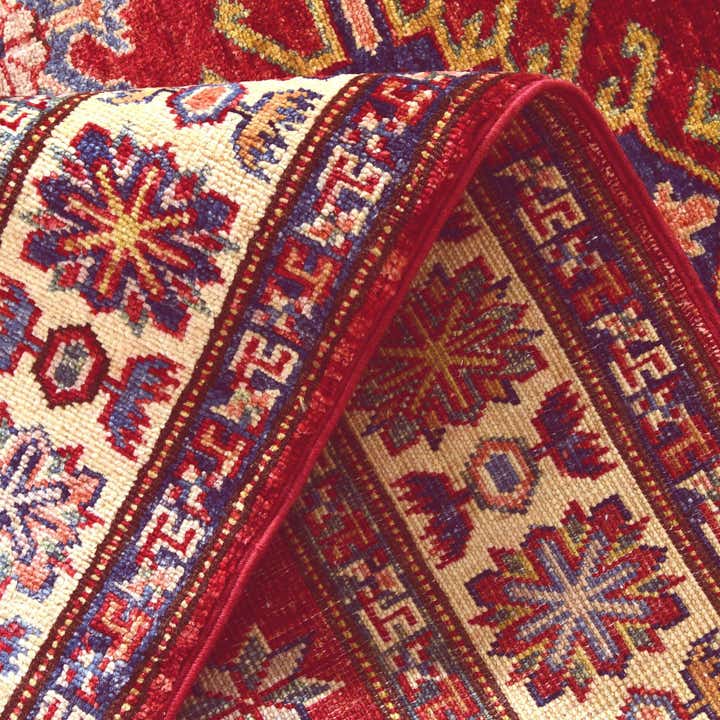 3' 5 x 4' 8 Hand Knotted Kazak Rug