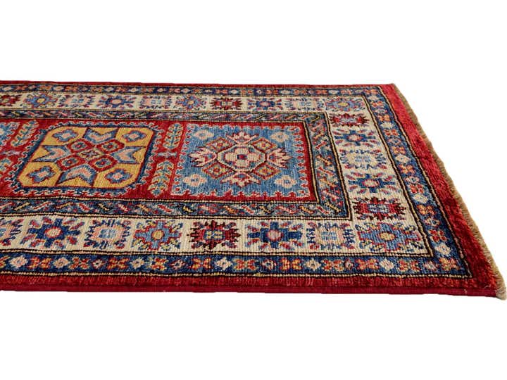 1' 11 x 3' 1 Hand Knotted Kazak Rug
