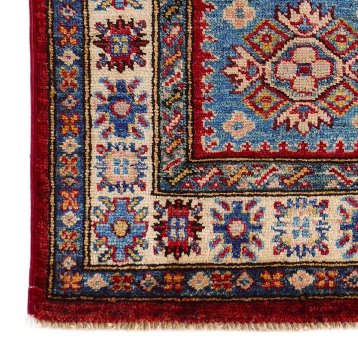 1' 11 x 3' 1 Hand Knotted Kazak Rug