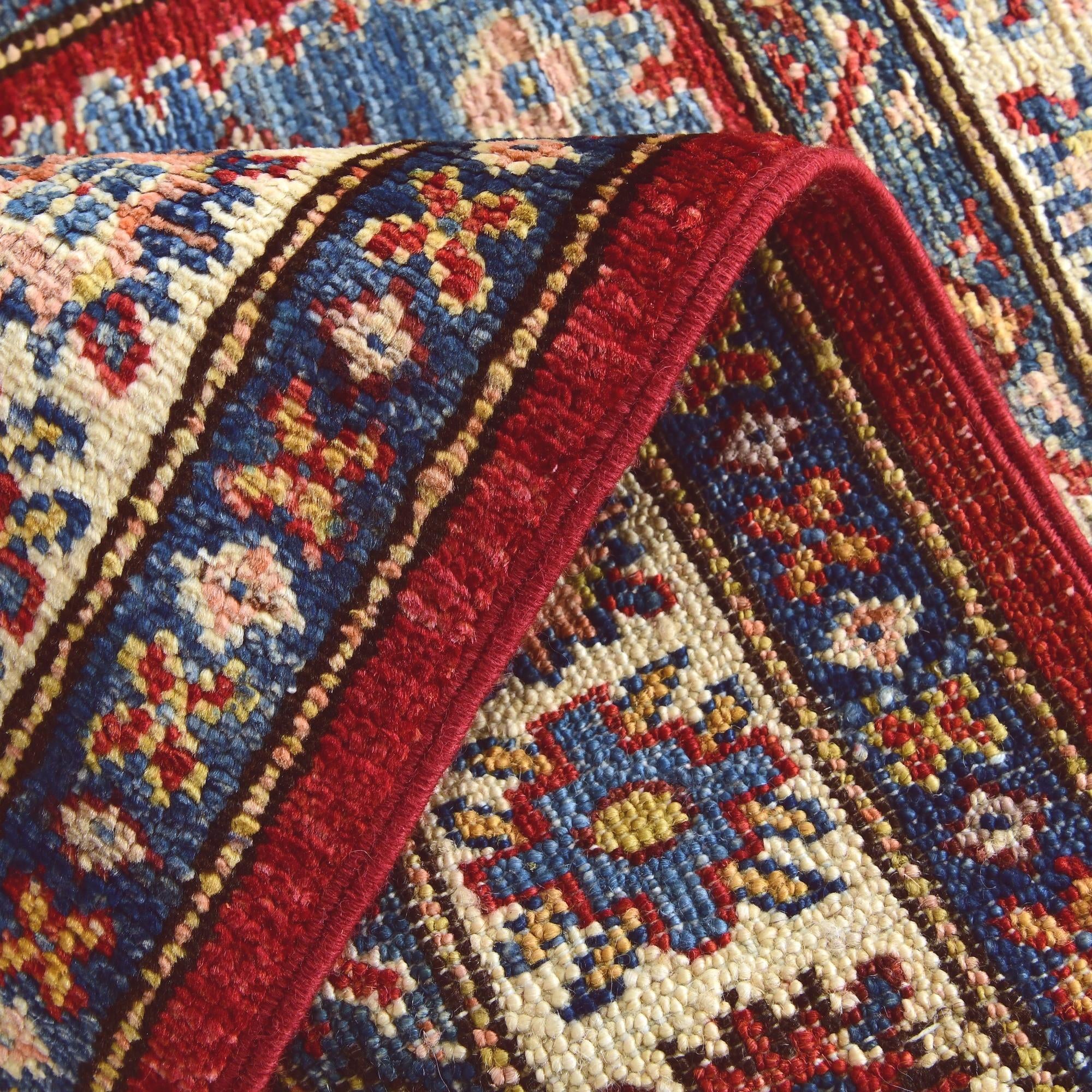 1' 11 x 3' 1 Hand Knotted Kazak Rug