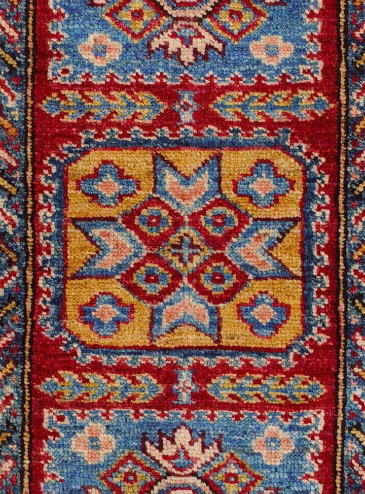 1' 11 x 3' 1 Hand Knotted Kazak Rug