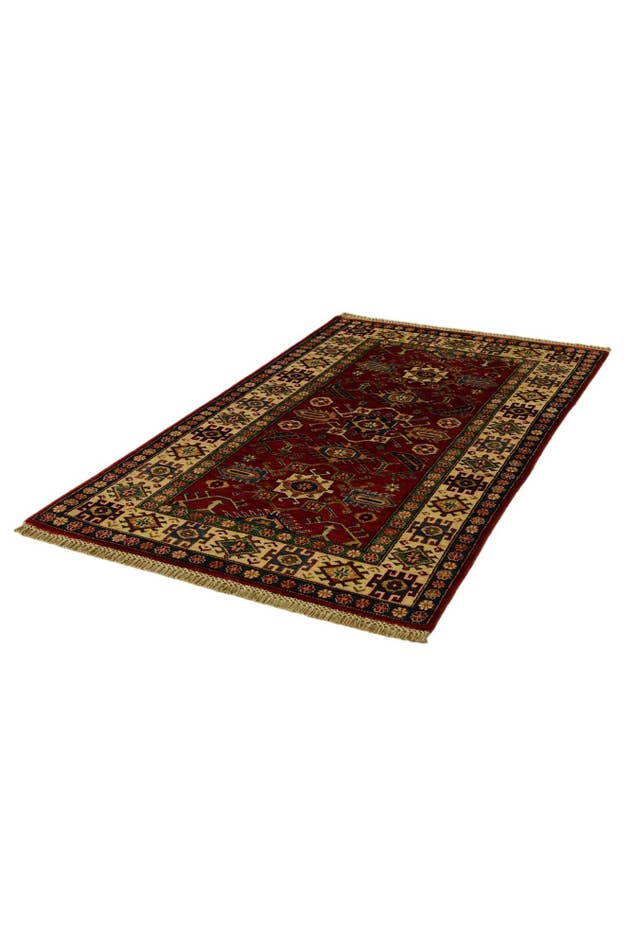 Detail image of 3' 3 x 5' 5 Hand Knotted Kazak Rug