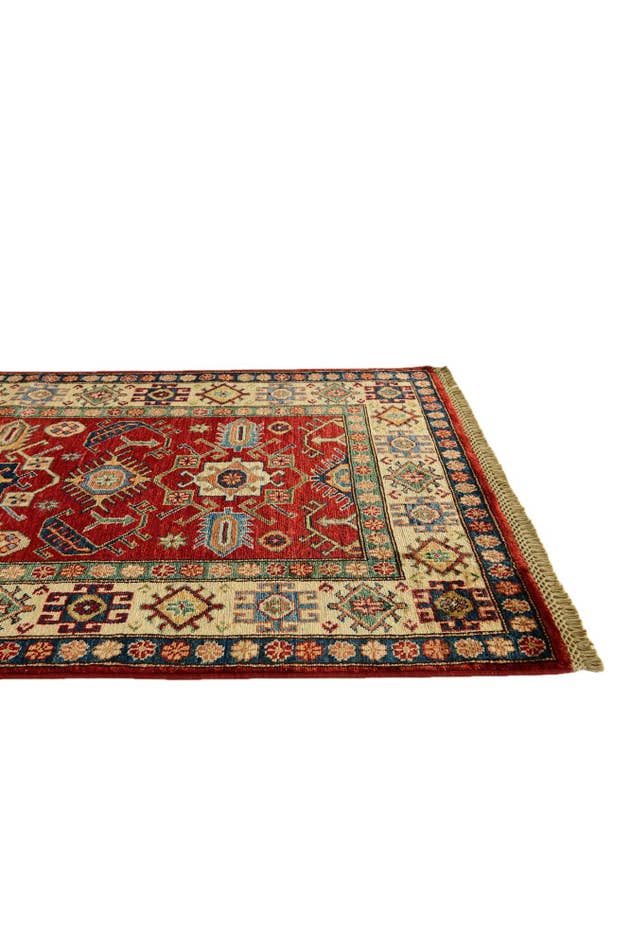 Detail image of 3' 3 x 5' 5 Hand Knotted Kazak Rug