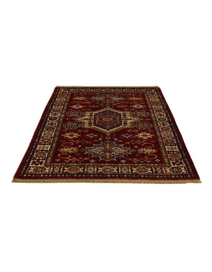 Detail image of 3' 4 x 5' 1 Hand Knotted Kazak Rug