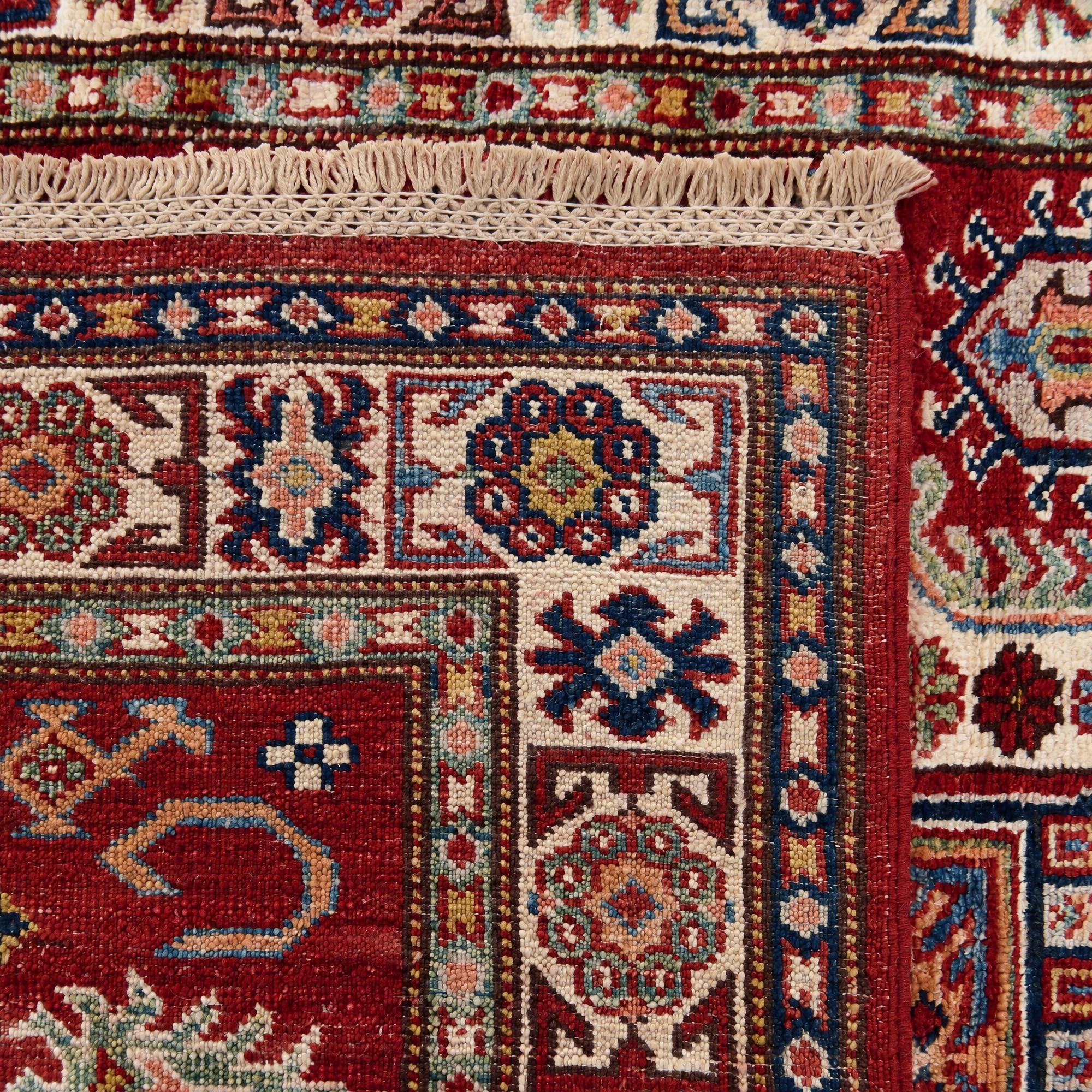 100cm x 155cm Hand Knotted Kazak Rug