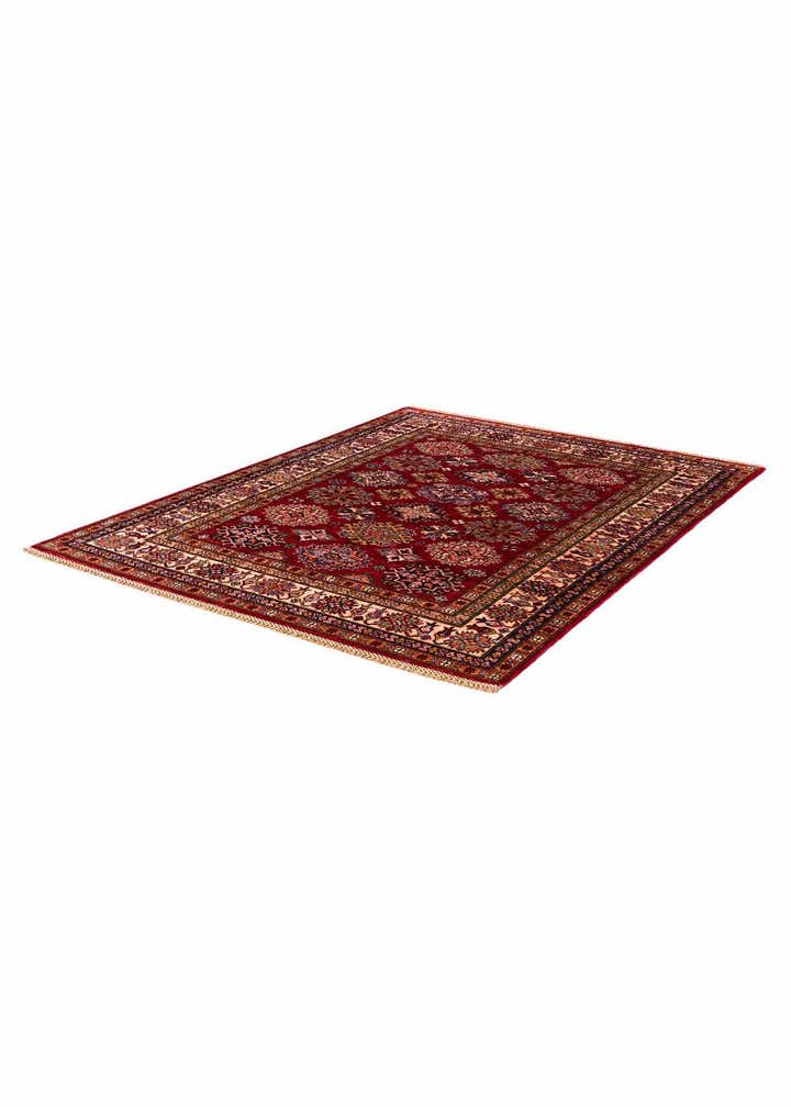 4' 11 x 6' 5 Hand Knotted Kazak Rug