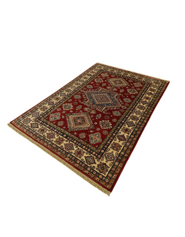 Detail image of 5' 7 x 7' 8 Hand Knotted Kazak Rug