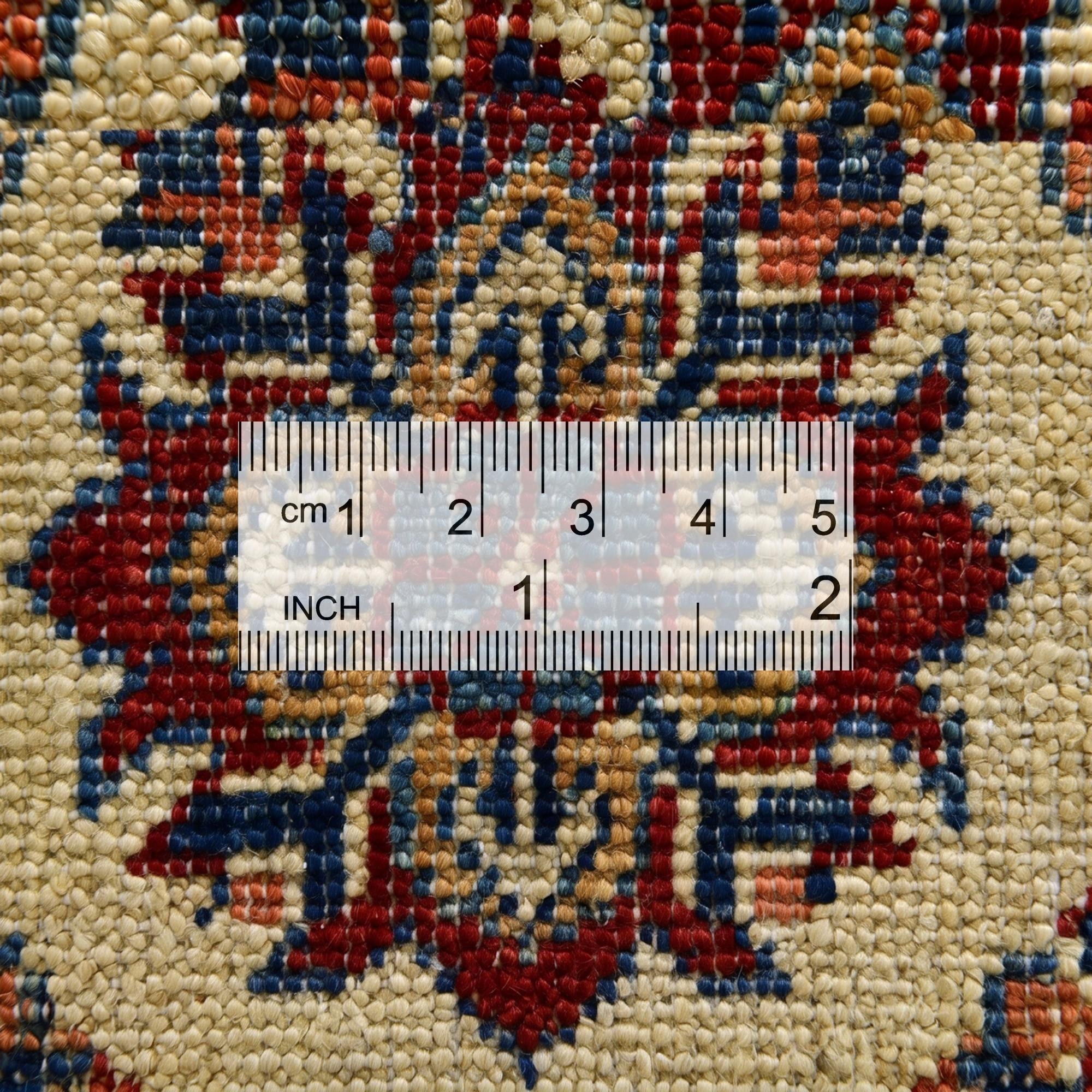 5' 7 x 7' 8 Hand Knotted Kazak Rug