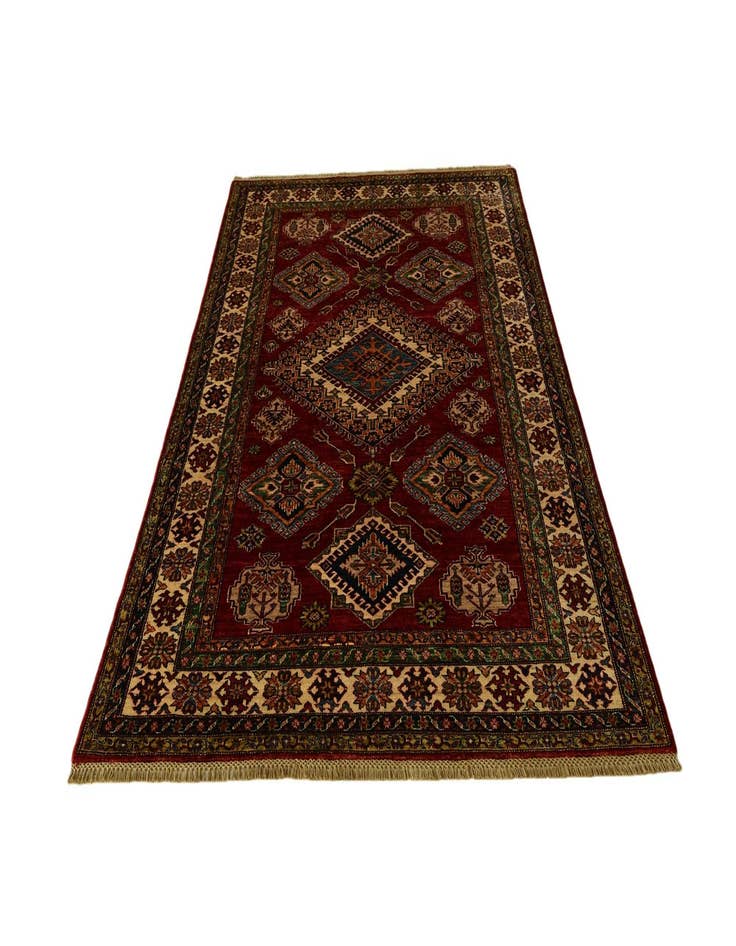Detail image of 5' 6 x 8' 3 Hand Knotted Kazak Rug