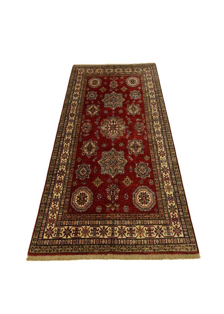 5' 7 x 8' 5 Hand Knotted Kazak Rug