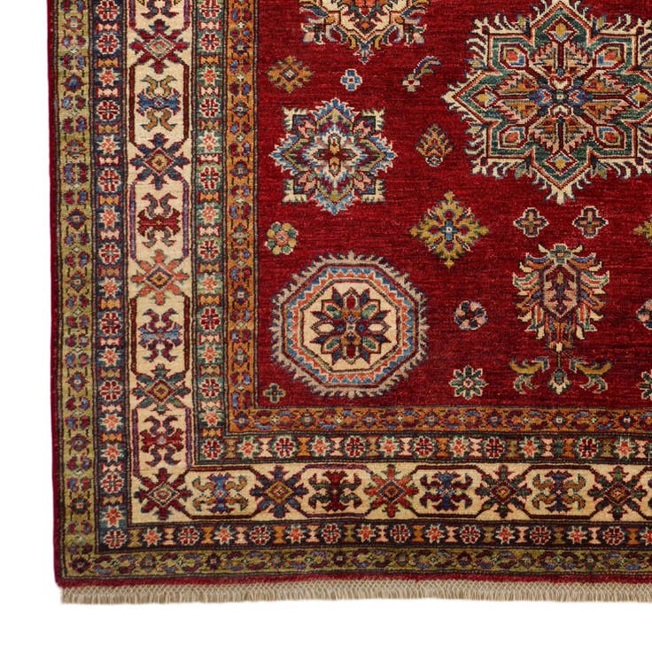 Detail image of 5' 7 x 8' 5 Hand Knotted Kazak Rug