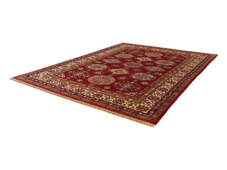 Detail image of 5' 11 x 7' 10 Hand Knotted Kazak Rug
