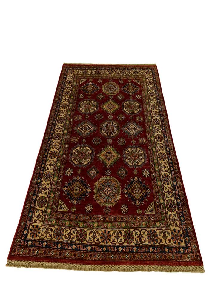 5' 11 x 7' 10 Hand Knotted Kazak Rug