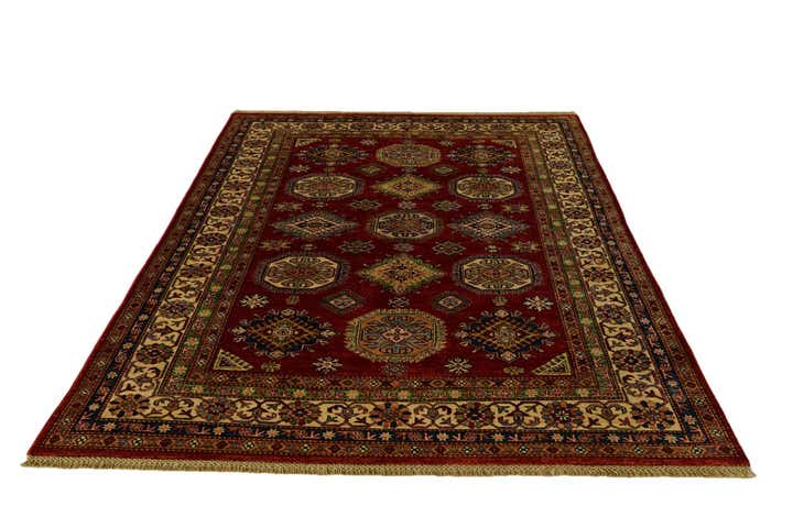 5' 11 x 7' 10 Hand Knotted Kazak Rug