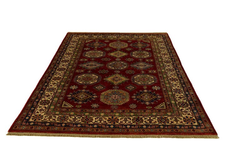 Detail image of 5' 11 x 7' 10 Hand Knotted Kazak Rug