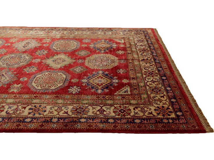 Detail image of 5' 11 x 7' 10 Hand Knotted Kazak Rug