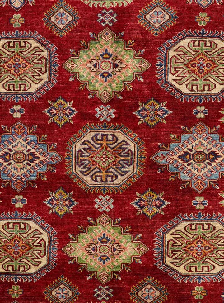 5' 11 x 7' 10 Hand Knotted Kazak Rug
