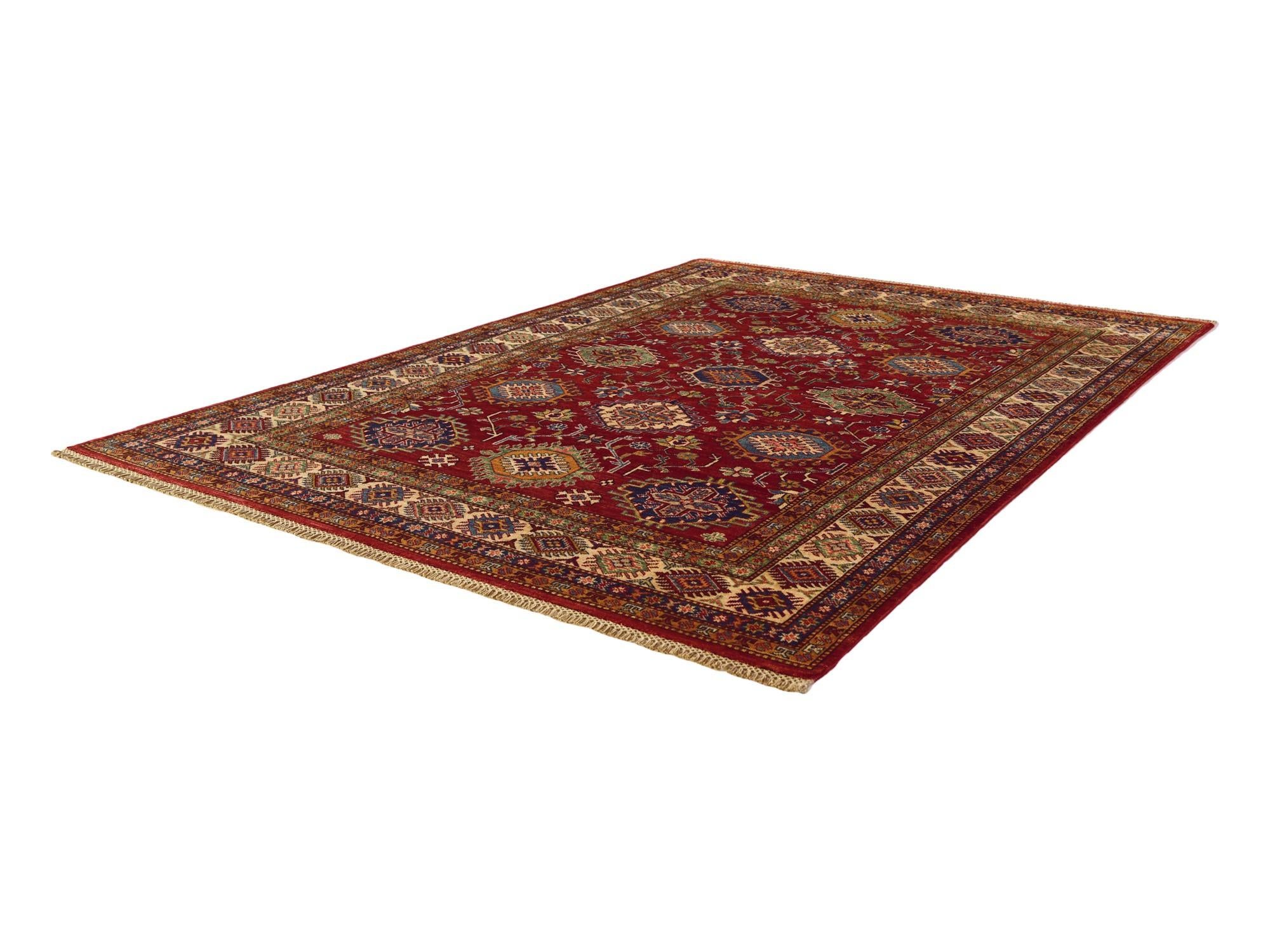 5' 10 x 8' Hand Knotted Kazak Rug